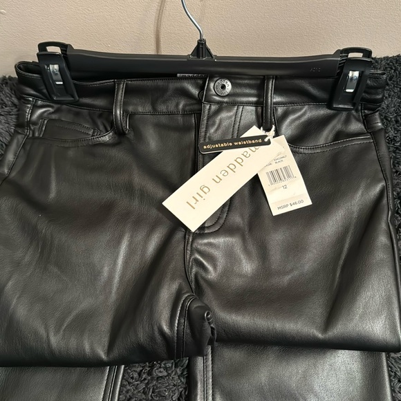 Madden girl flare pleather pants - Picture 1 of 8